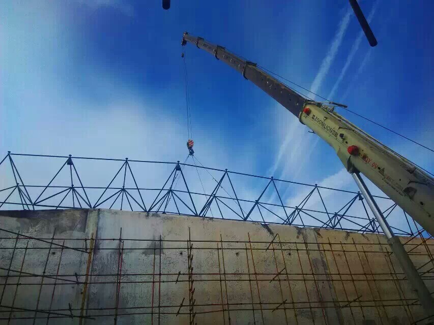 卫辉食堂网架结构工程